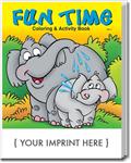 CS0568 Fun Time Coloring And Activity Book With Custom Imprint